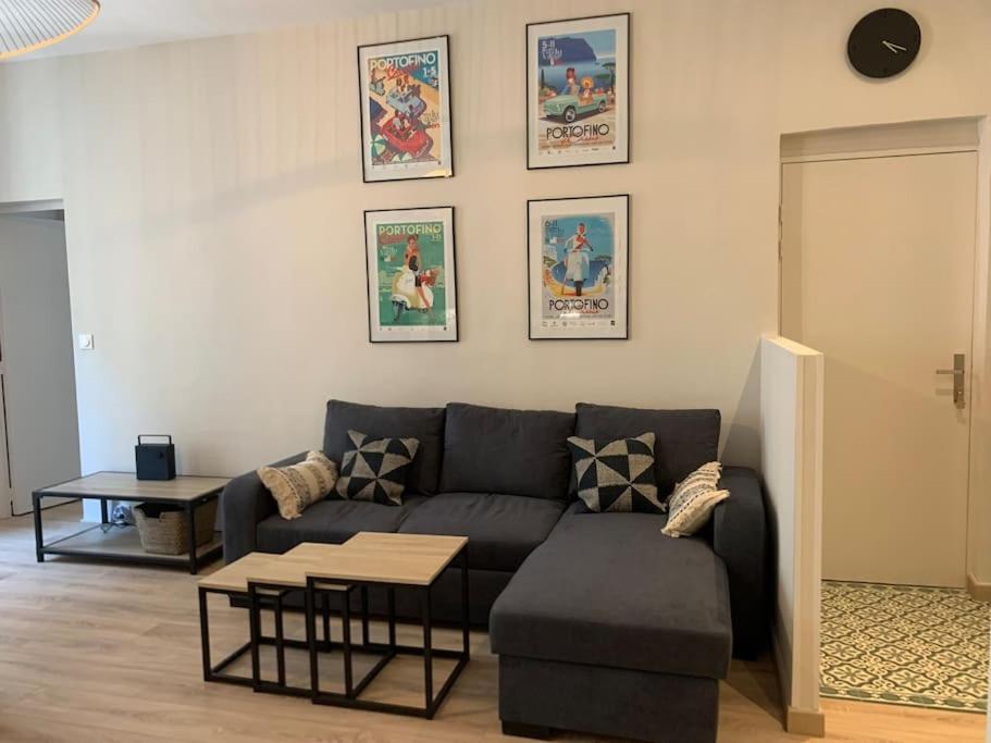 Cosy Joliette, Central, Climatise, 2 Chambres, Wifi, Garage Marseilles Buitenkant foto